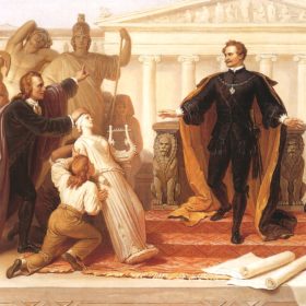 Gemälde Wilhelm Kaulbach, Ludwig I. als Mäzen