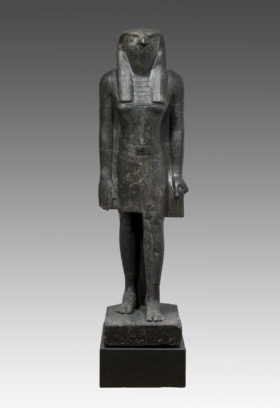Stand-Schreit-Figur des Horus