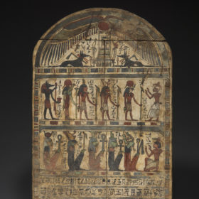 Eine altägyptische Stele